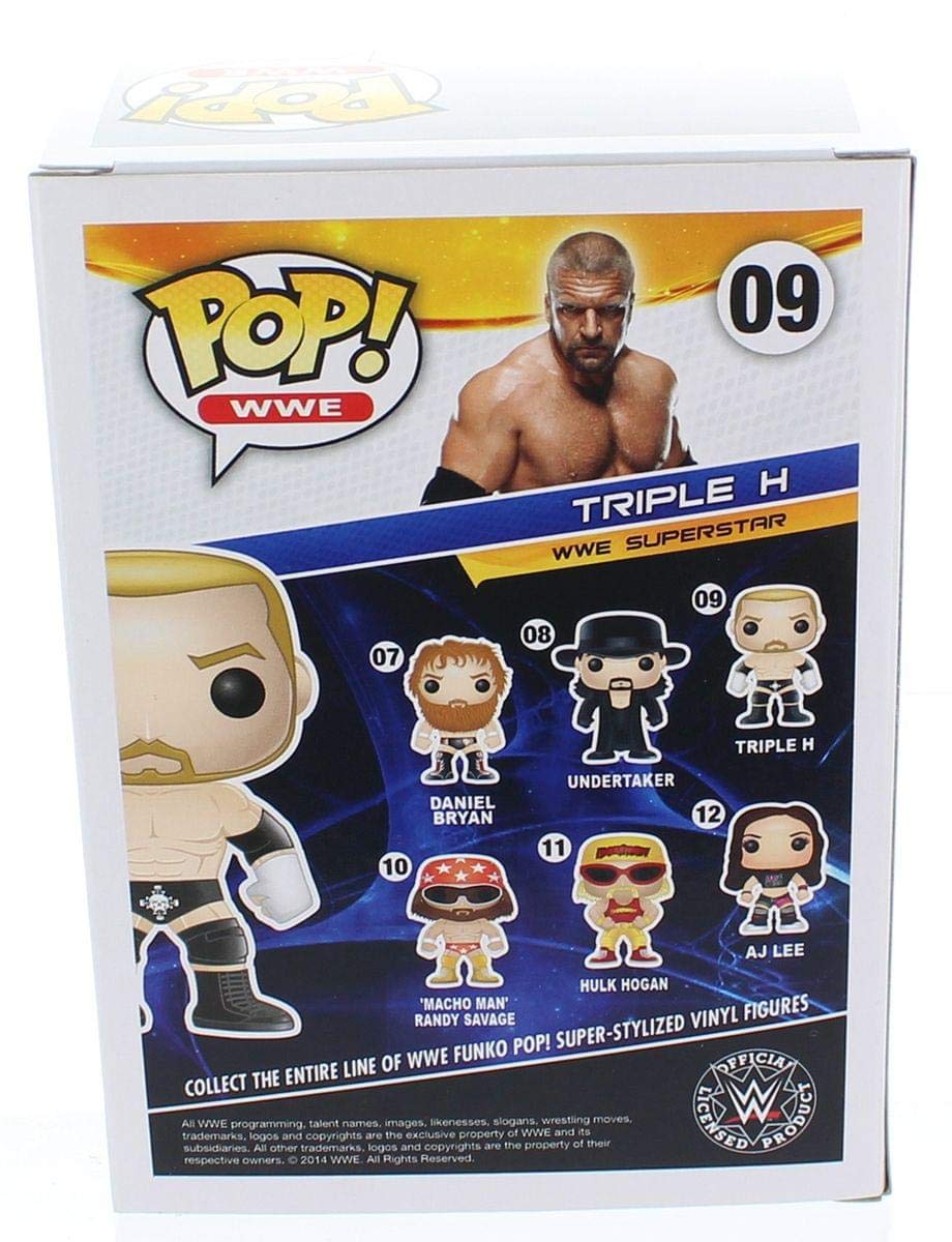 Amazon.com: Funko Pop! WWE: Triple H Action Figure : Sports